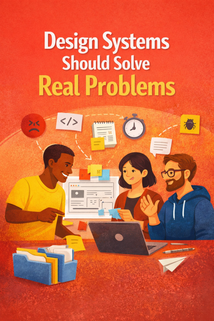 Solving real problems with design system culture