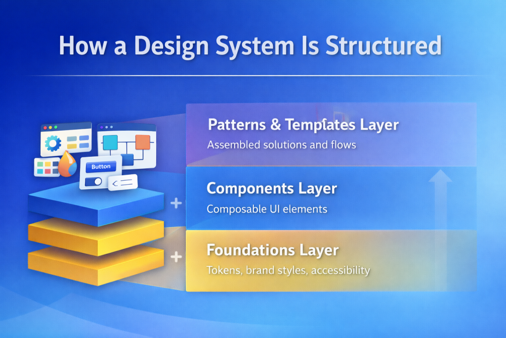 How a design system is structured