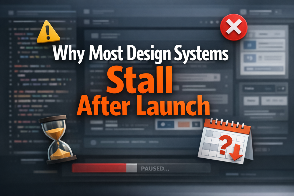 Why Most Design Systems Stall After Launch